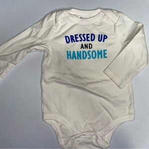 Circo: Baby Dressed Up & Handsome Long Sleeve Onesie (6-9 Months)